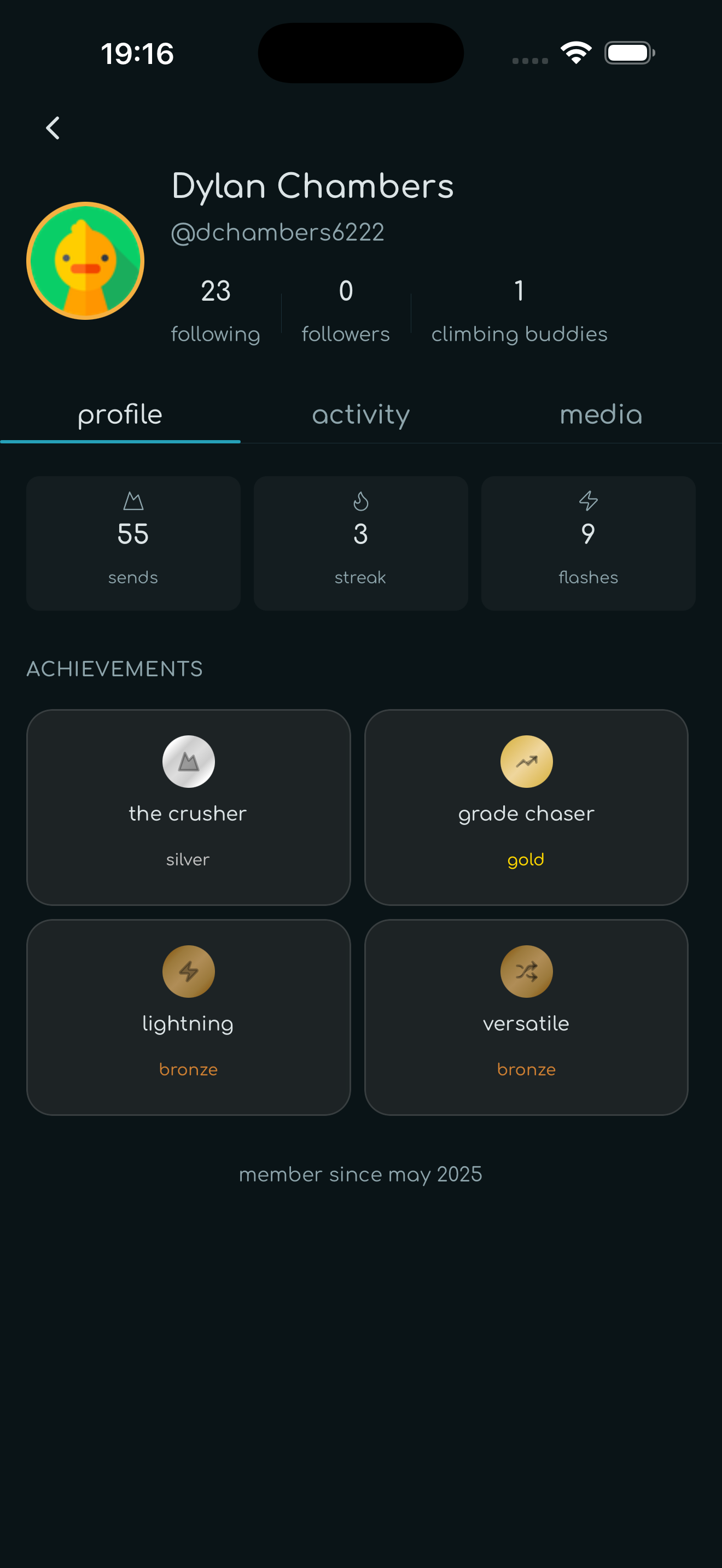 social feed screenshot